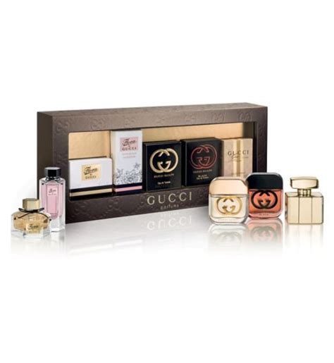 gucci 5ml perfume set|gucci perfume set boots.